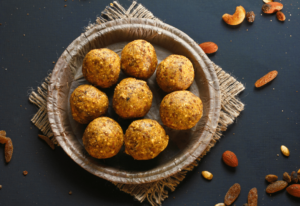 No Bake Peanut Butter Protein Balls